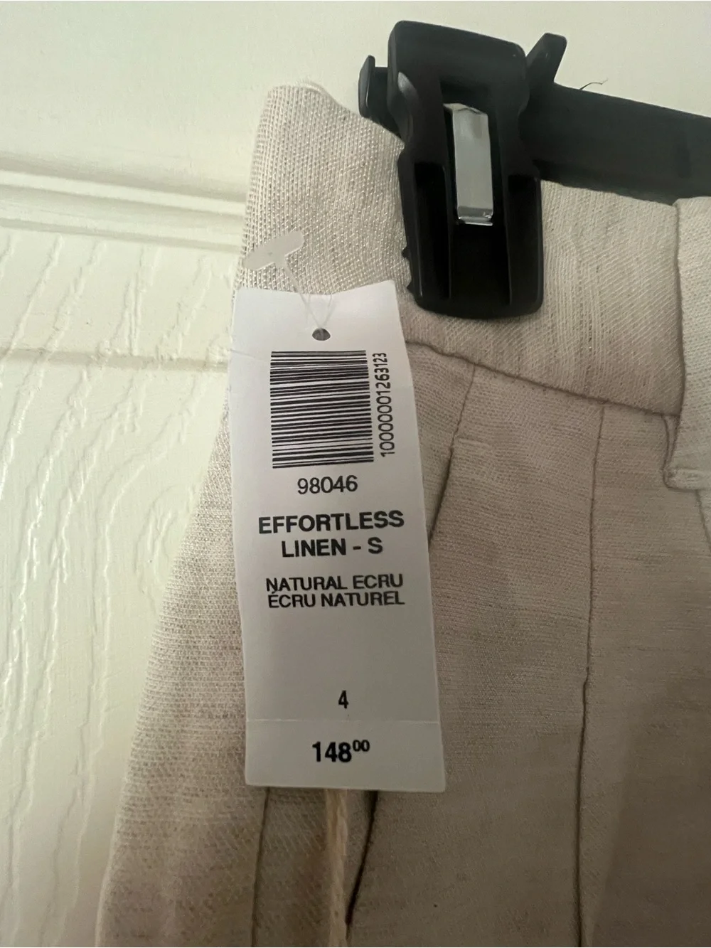 NWT Aritzia The Effortless Pant - Linen